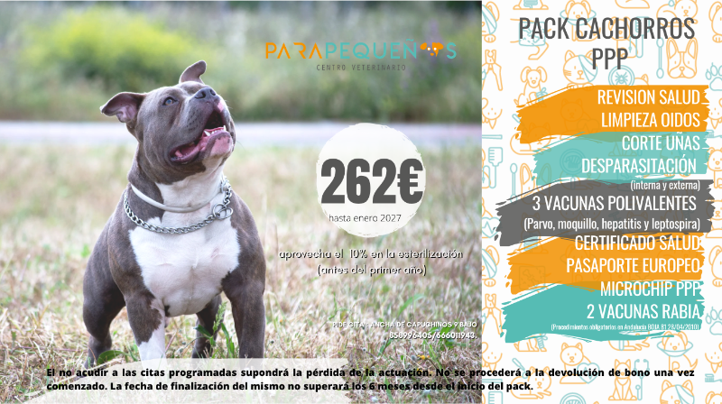 Pack Cachorros PPP